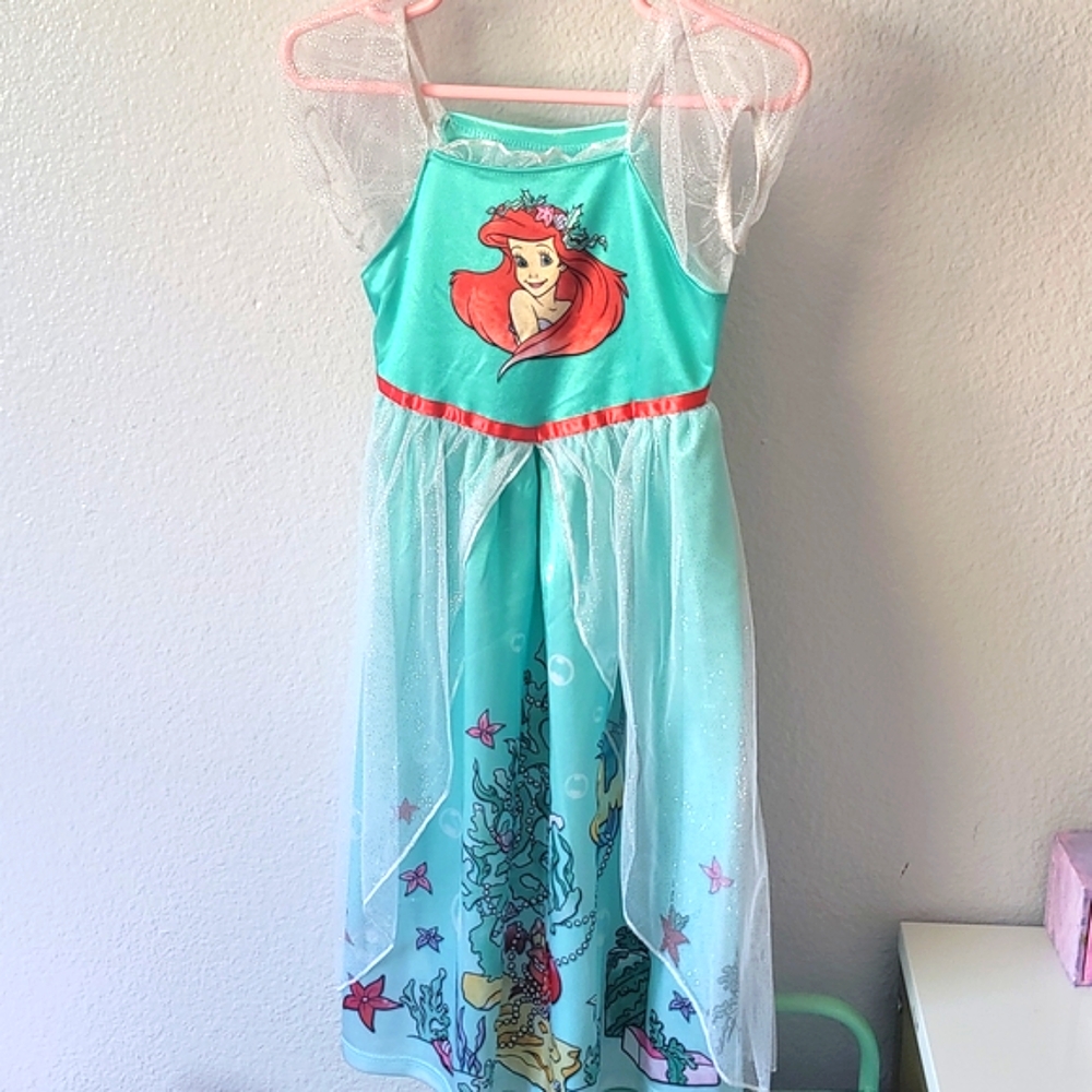 Toddler nightgown, Ariel, size 3T